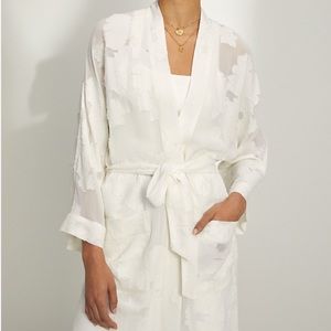 Aritzia Wilfred Durante Jacket Kimono, Large White
